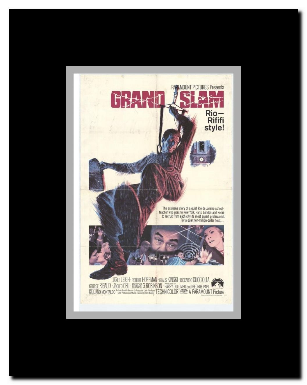 Grand Slam Framed Movie Poster