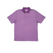 Grand Slam Mens Dewberry Purple Stripe Performance Golf Polo Shirt Small