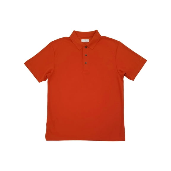 Grand Slam Mens Pureed Pumpkin Performance Polo Golf Shirt Large