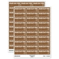 thumbnail image 1 of Grand Slam Work Baseball Teacher Student School Sticker Set - Brown - Matte Finish - 1.75" Medium, 1 of 7