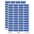 thumbnail image 1 of Grand Slam Work Baseball Teacher Student School Sticker Set - Dark Blue - Gloss Finish - 1.25" Mini, 1 of 7