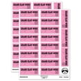 thumbnail image 1 of Grand Slam Work Baseball Teacher Student School Sticker Set - Light Pink - Matte Finish - 2.00" Large, 1 of 7