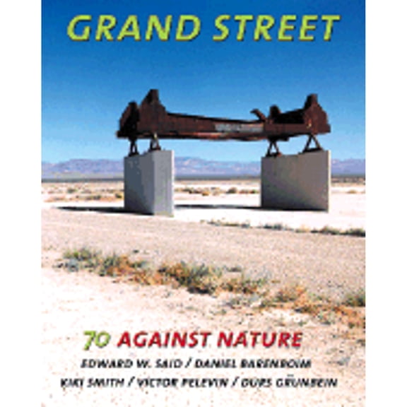 Pre-Owned Grand Street #70: Against Nature (Paperback) 1885490216 9781885490216