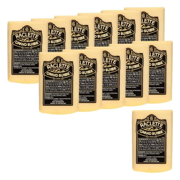 Grand Suisse Raclette Cheese, 6OZ, 12 Pack