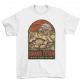 thumbnail image 1 of Grand Teton National Park Bison Buffalo T-Shirt Men Women, 1 of 2