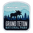 thumbnail image 1 of Grand Teton National Park Hook Patch for Backpacks (Not an Iron-on Patch), 1 of 2