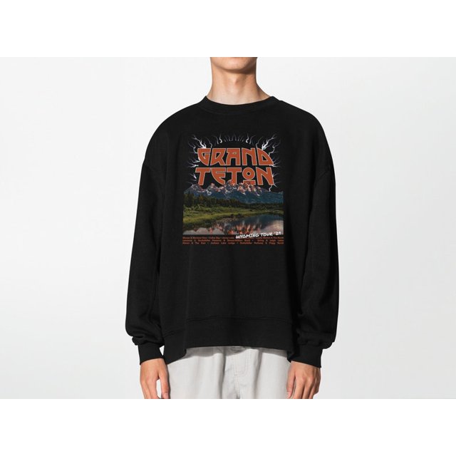 Grand Teton National Park Sweatshirt National Parks Merch Granola