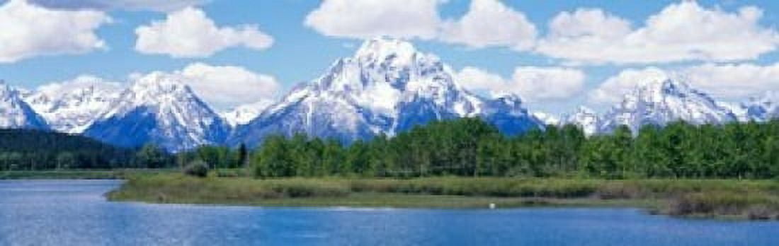 Grand Teton National Park WY Canvas Art - Panoramic Images (38 x 12)