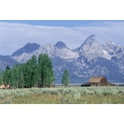 Grand Teton National Park Wyoming Usa Canvas Art - Dan Sherwood Design Pics 34 x 24