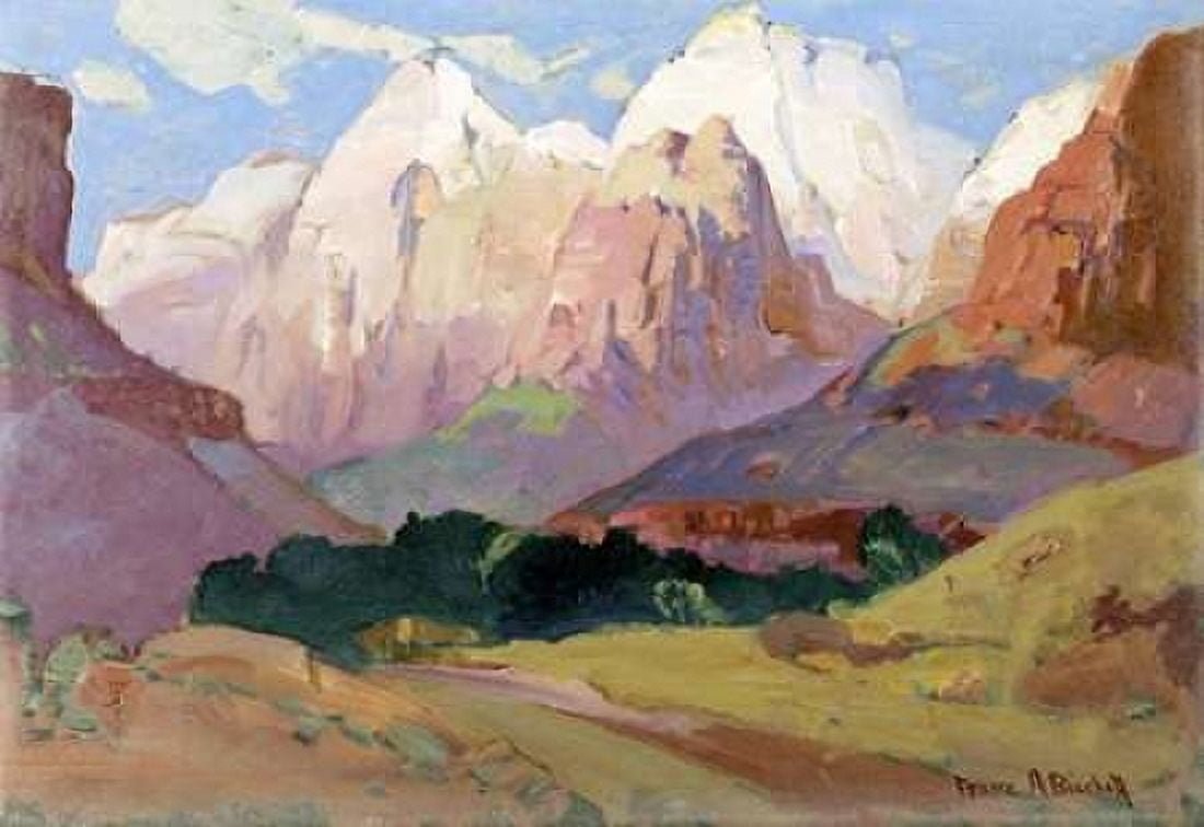Grand Tetons Canvas Art - Franz Bischoff (20 x 28)