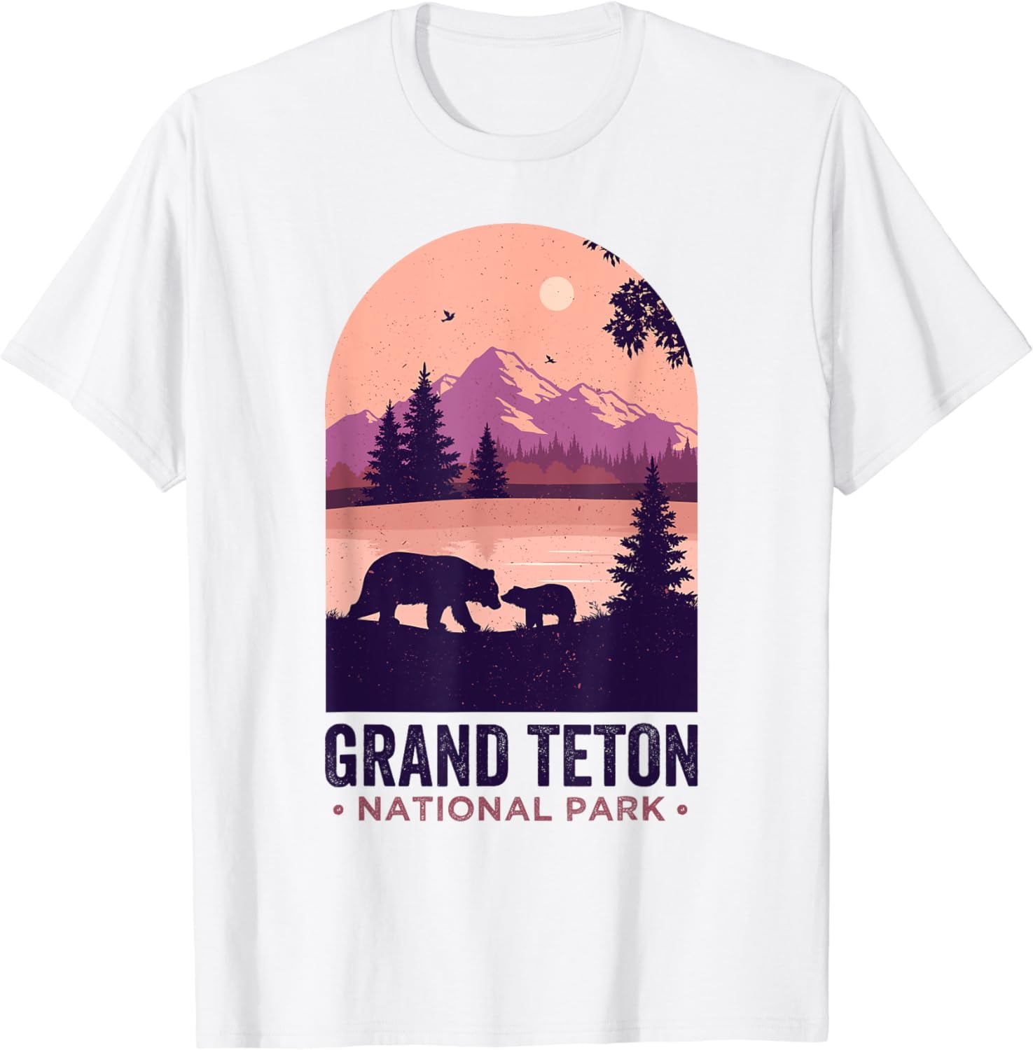 Grand Tetons Shirt, Black Bears Grand Teton National Park T-Shirt