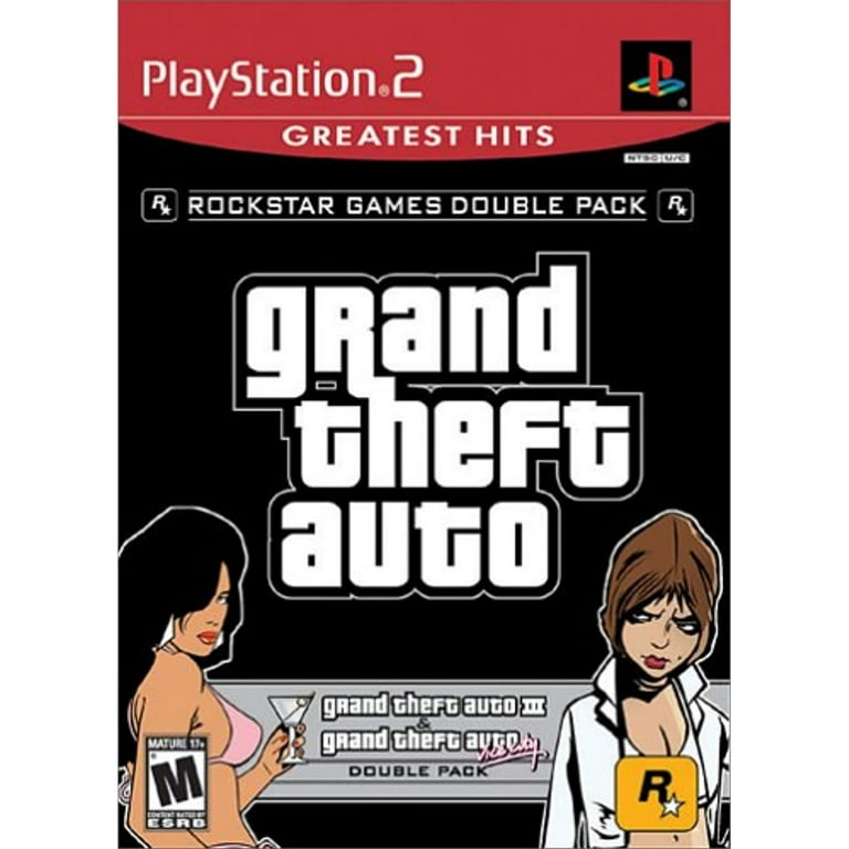 Grand Theft Auto Double Pack: Grand Theft Auto III / Grand Theft Auto Vice  City - PlayStation 2