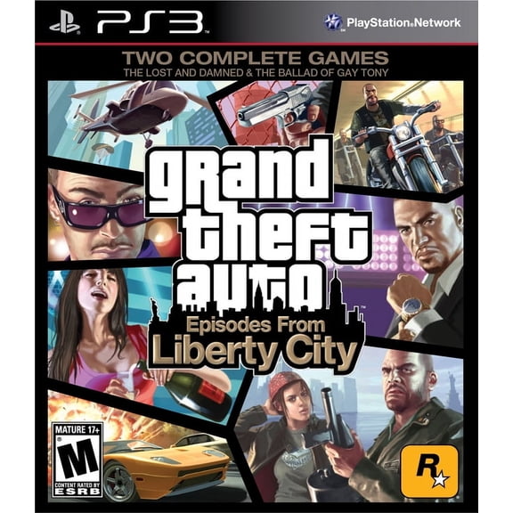Restored Grand Theft Auto: Episodes of Liberty City PlayStation 3