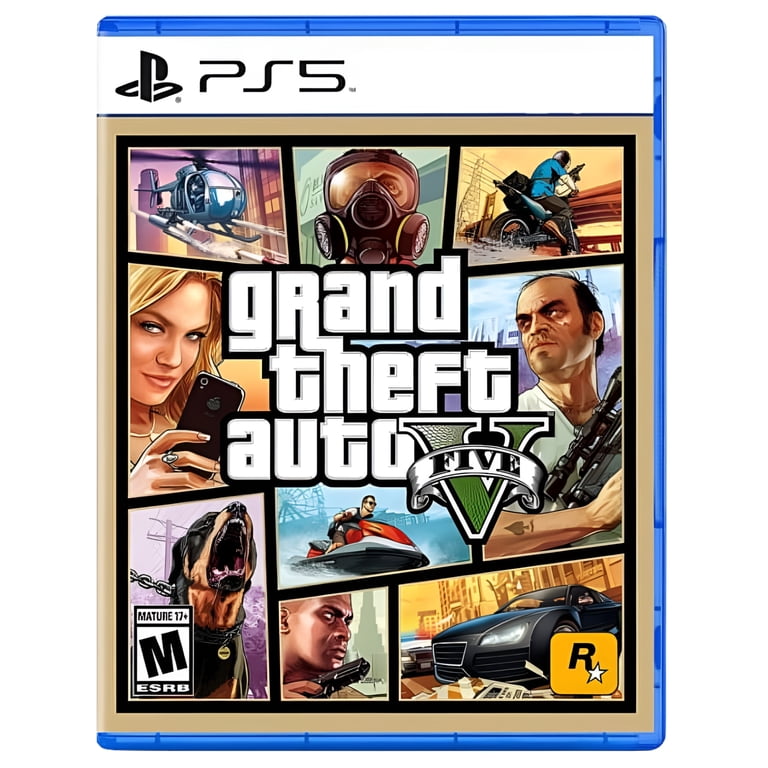 Nintendo Switch PlayStation4 Grand Theft Auto V Pack Brand New Sealed Sony PlayStation 5 Game - Grand Theft Auto GTA V