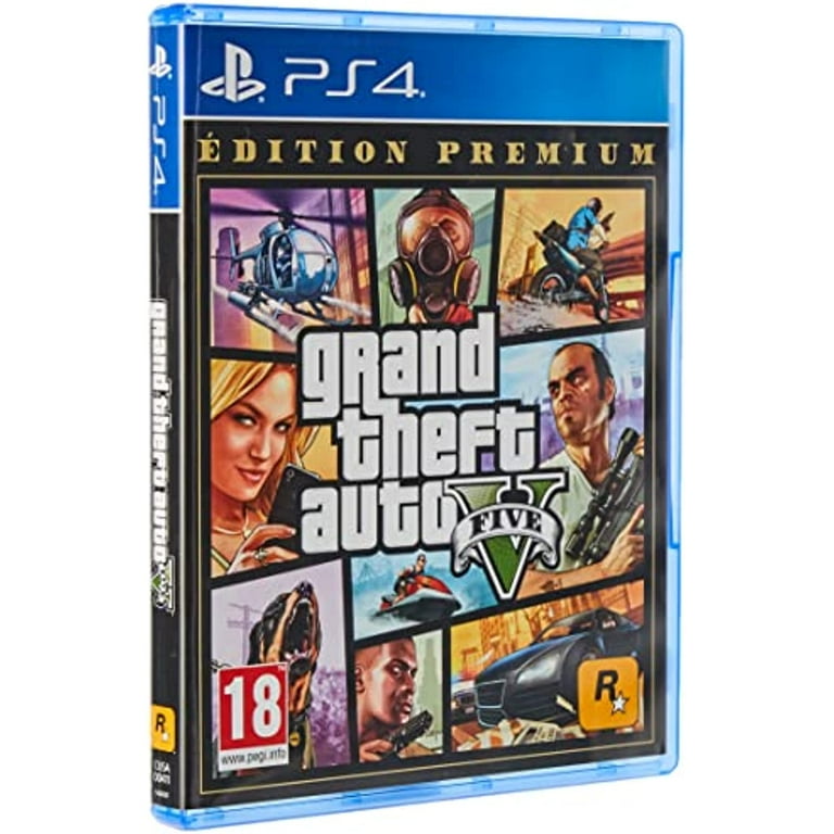 Grand Theft Auto GTA V Premium Edition (Playstation 4 / PS4) includes GTA 5  and GTA online 