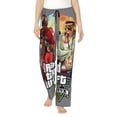 thumbnail image 1 of Grand Theft Auto Game Women's Pajama Pants Lounge Daily Novelty Cozy Sleep Bottoms Pants Sleepwear With Pockets, 1 of 8