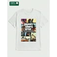 thumbnail image 1 of Grand Theft Auto Gta Popular Game  Casual Print, Comfortable and Versatile, Letter Pattern Pure Cotton 220g Printed T-shirt 100%  Cotton, 1 of 18