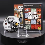 Restored Grand Theft Auto III, Physical, PlayStation 2, Action & Adventure Video Game, Parental Controls