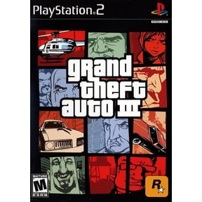 Pre-Owned Grand Theft Auto III by Rockstar Games, PlayStation 2, Action & Adventure, Parental Controls, 1 Player