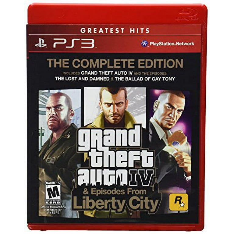 Grand Theft Auto: Episodes from Liberty City Standard Edition PlayStation 3  37780 - Best Buy