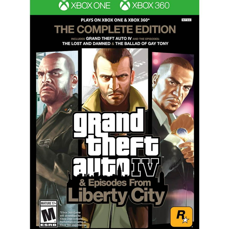 Grand Theft Auto IV: The Complete Edition - Xbox 360|Xbox One, Rockstar  Games