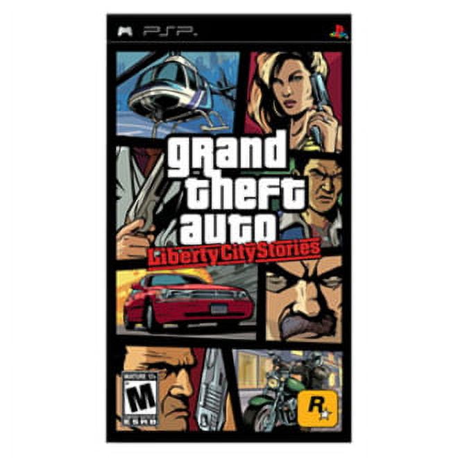 Grand Theft Auto GTA Liberty City Stories Sony PSP COMPLETE