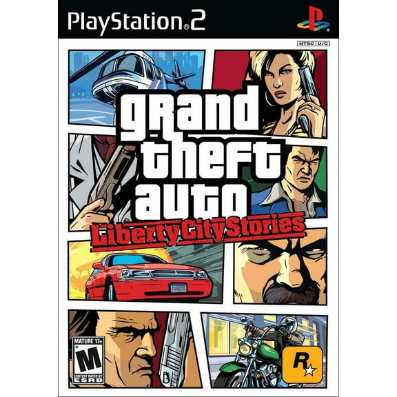 GTA Grand Theft Auto Liberty City Stories (Factory ) (Playstation 2)