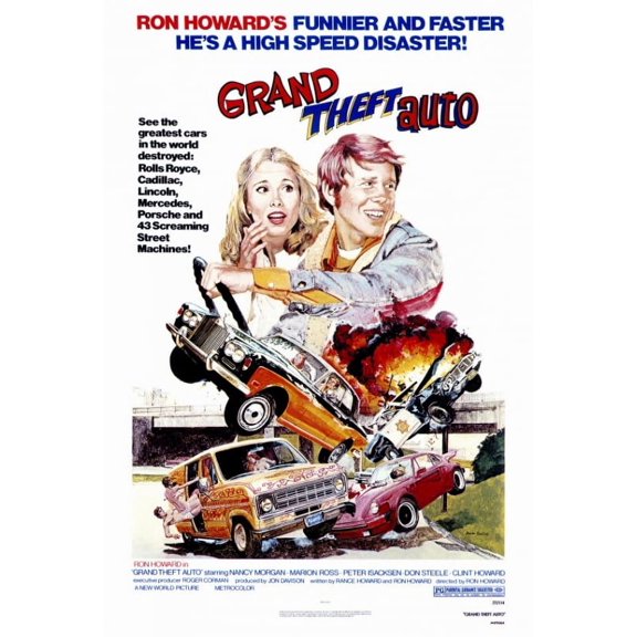 Grand Theft Auto Movie Poster Print (27 x 40)