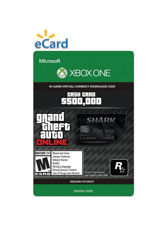 Grand Theft Auto Online: Bull Shark Cash Card - Xbox One [Digital]