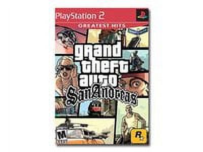 Game Grand Theft Auto: San Andreas (PS2) chip DVD