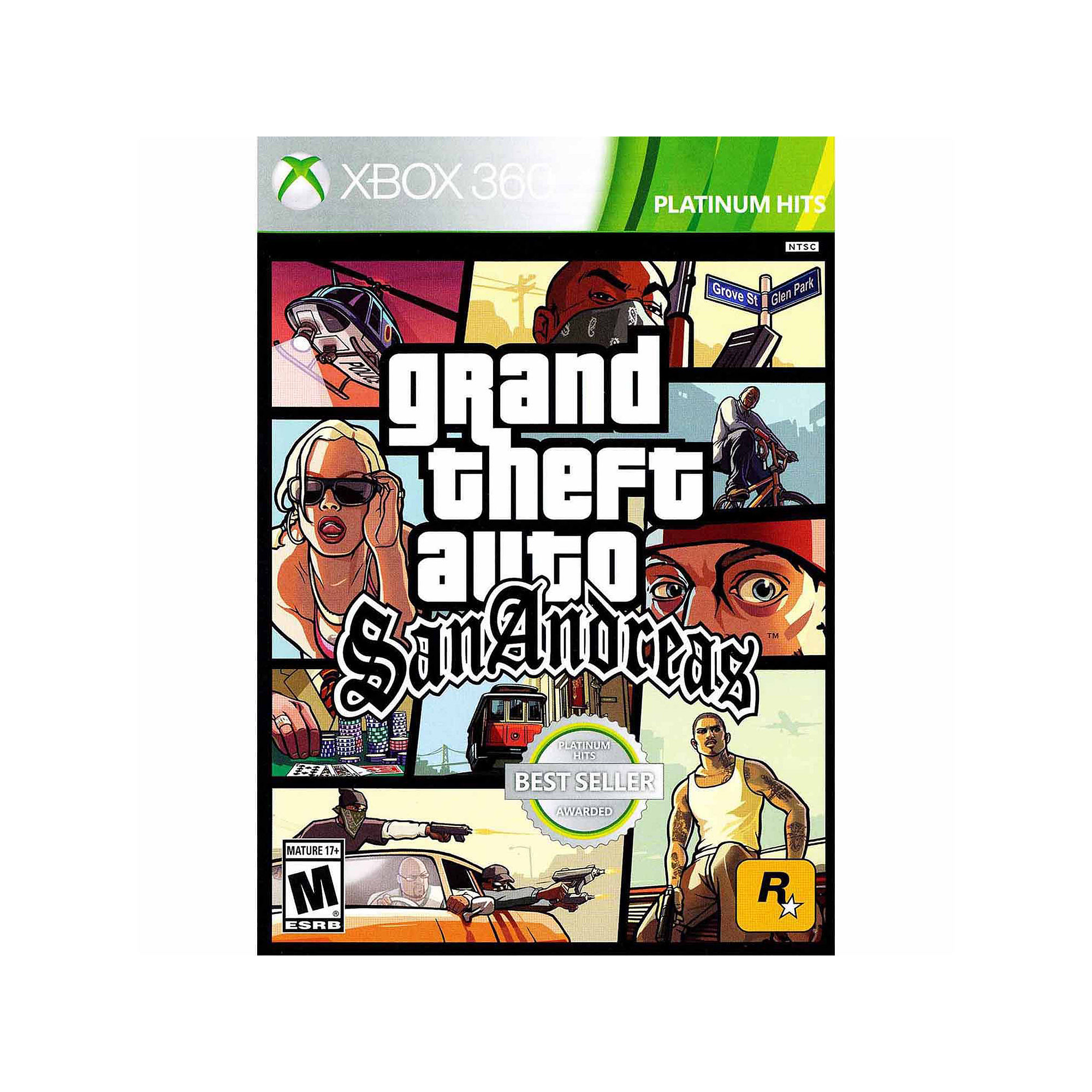 Grand Theft Auto: San Andreas, Rockstar Games, Xbox 360, 710425495649 - image 1 of 4