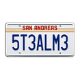 thumbnail image 1 of Grand Theft Auto: San Andreas | Tow Truck | STEAL ME | Metal Stamped Replica License Plate, 1 of 2