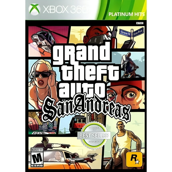 Grand Theft Auto San Andreas - Xbox 360