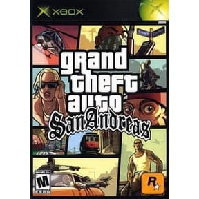 Pre-Owned Grand Theft Auto San Andreas, by Rockstar Games, Physical/Xbox, Action & Adventure Video Game, Parental Controls