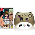 thumbnail image 1 of Grand Theft Auto: The Trilogy - The Definitive Edition Game Disc and Upgraded Switch Pro Controller for Nintendo Switch/OLED/Lite, Wireless Switch Remote for PC/IOS/Android/Steam Pink, 1 of 11