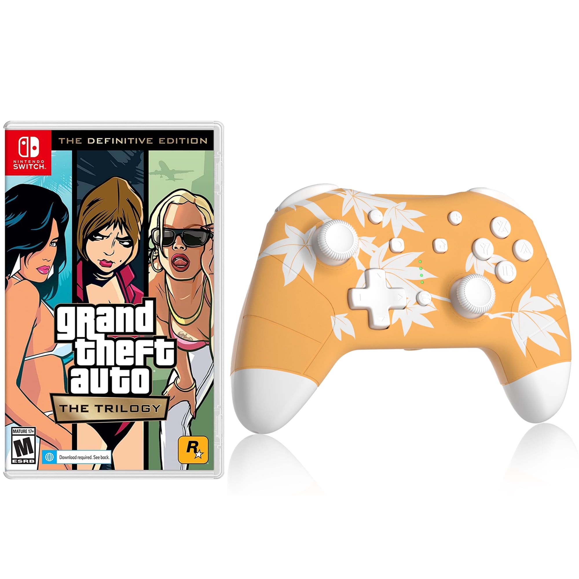 Grand Theft Auto: The Trilogy The Definitive Edition Game Disc