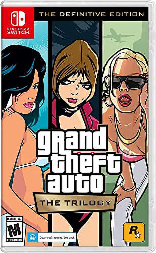Nintendo Switch PlayStation4 Grand Theft Auto V Pack Grand-Theft-Auto-The-Trilogy-