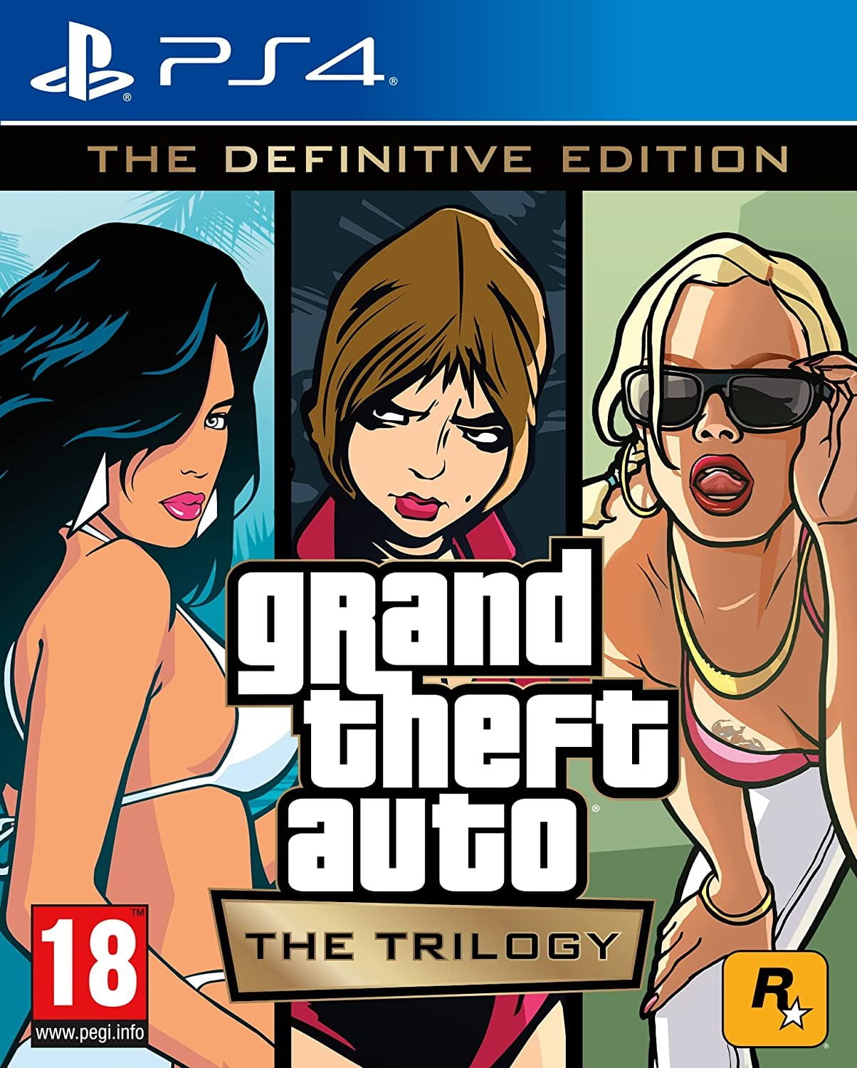 Grand Theft Auto: The Trilogy - The Definitive Edition (PS4) Import Region Free