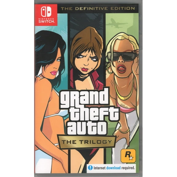 Grand Theft Auto The Trilogy The Definitive Edition (ASIM) (Nintendo Switch)