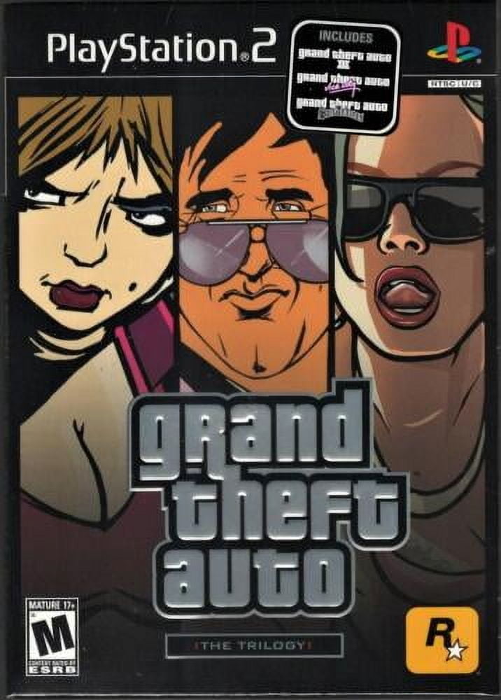 Grand Theft Auto Trilogy PS2 (Brand New Factory Sealed US Version