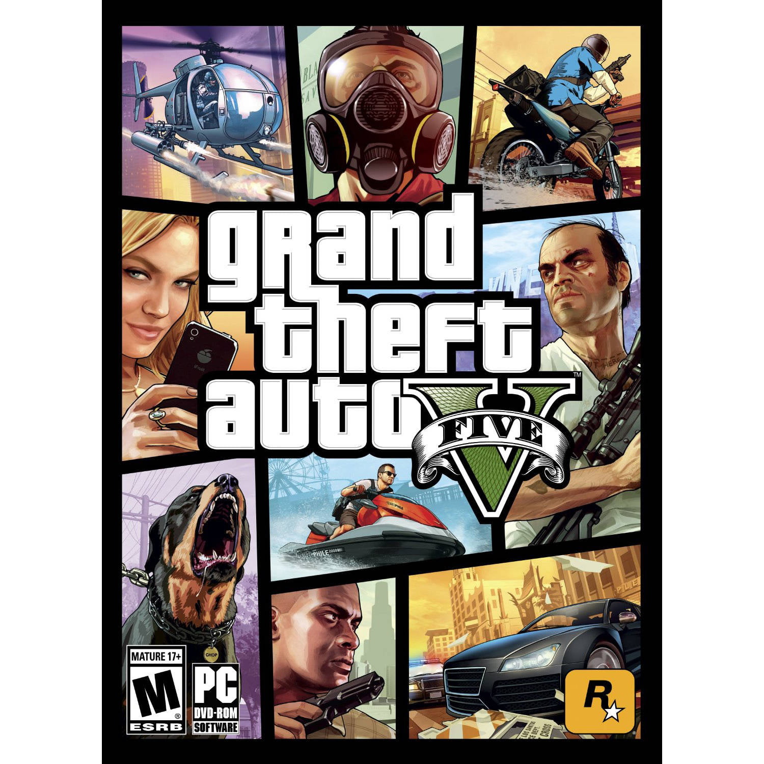 udtryk silhuet Uskyld Grand Theft Auto V (Digital Code) - Walmart.com