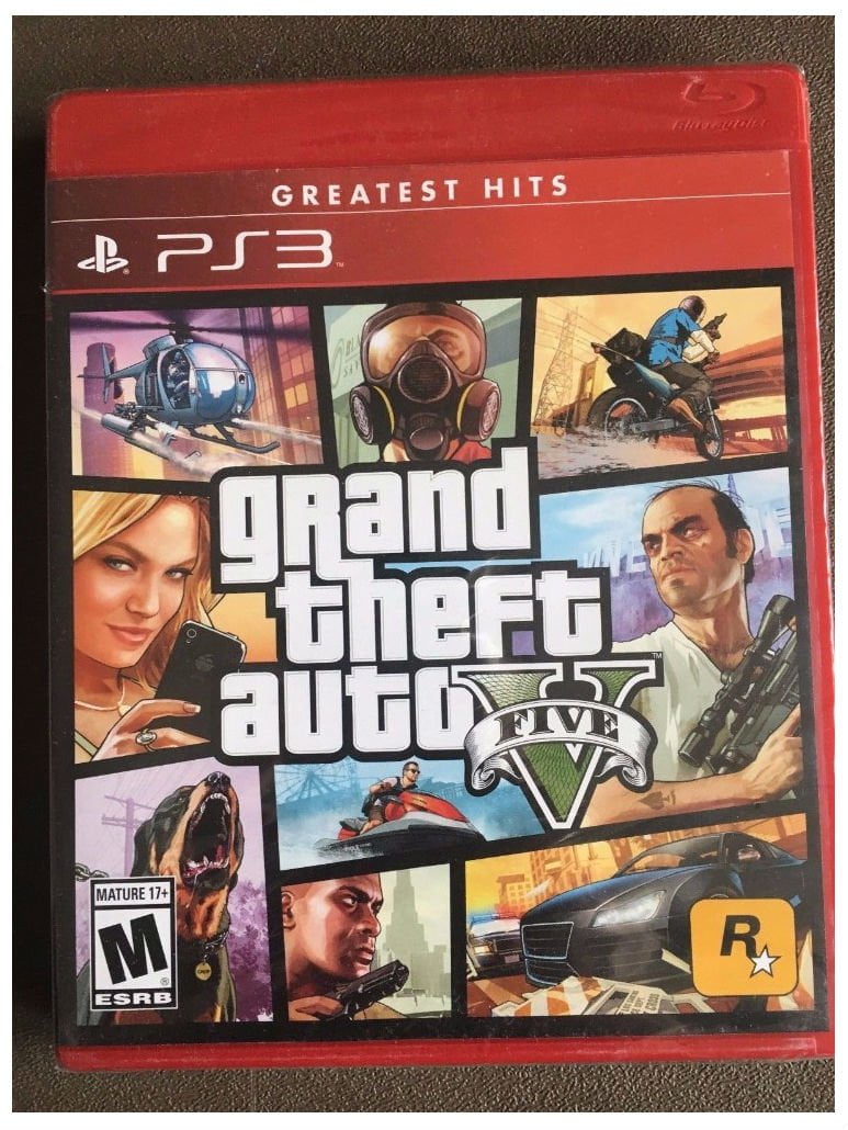 PS3　&　GTAⅴ Grand Theft Auto V, GTA 5 PS3 (PlayStation 3, 2013) Greatest Hits