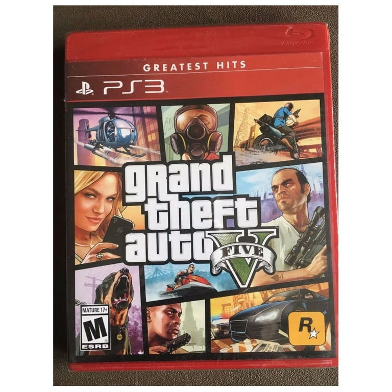 PS3　&　GTAⅴ Grand Theft Auto V for PlayStation 3 - GTA V PS3 - Walmart.com