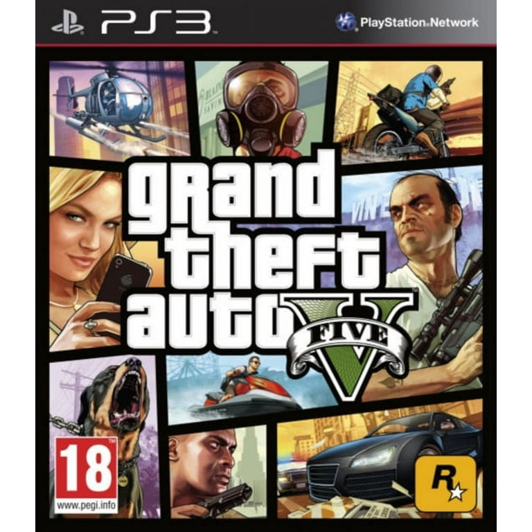 Grand Theft Auto V (PS3) - Walmart.com