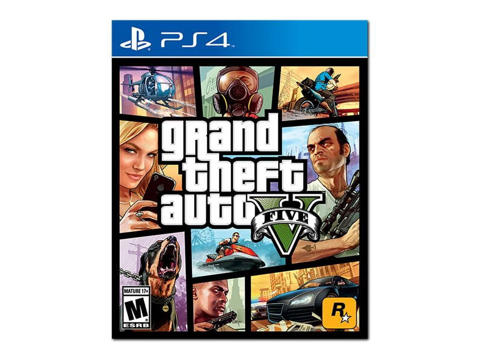 Grand Theft Auto V 5 PS4 PLAYSTATION 4 NEW SEALED FIRST PRINT NOT