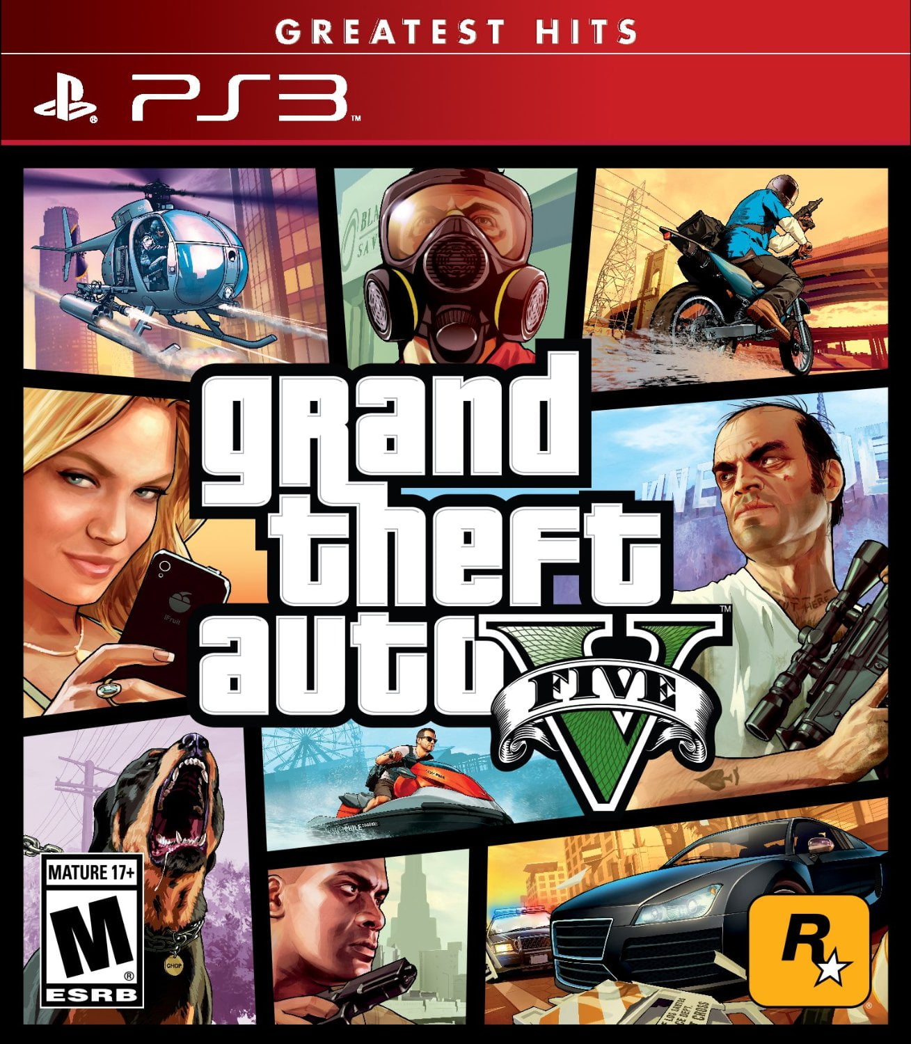 Jogo Grand Theft Auto V - GTA V - Playstation 3 - Seminovo - Games