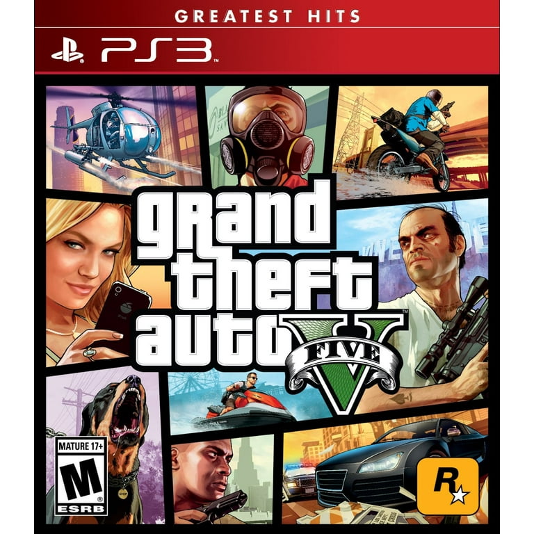 GTA 5 Grand Theft Auto V Jogos Ps3 PSN Digital Playstation 3