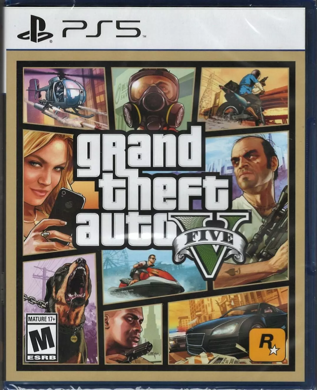 Grand Theft Auto V - PlayStation 5   PHYSICAL_VIDEO_GAME_SOFTWARE