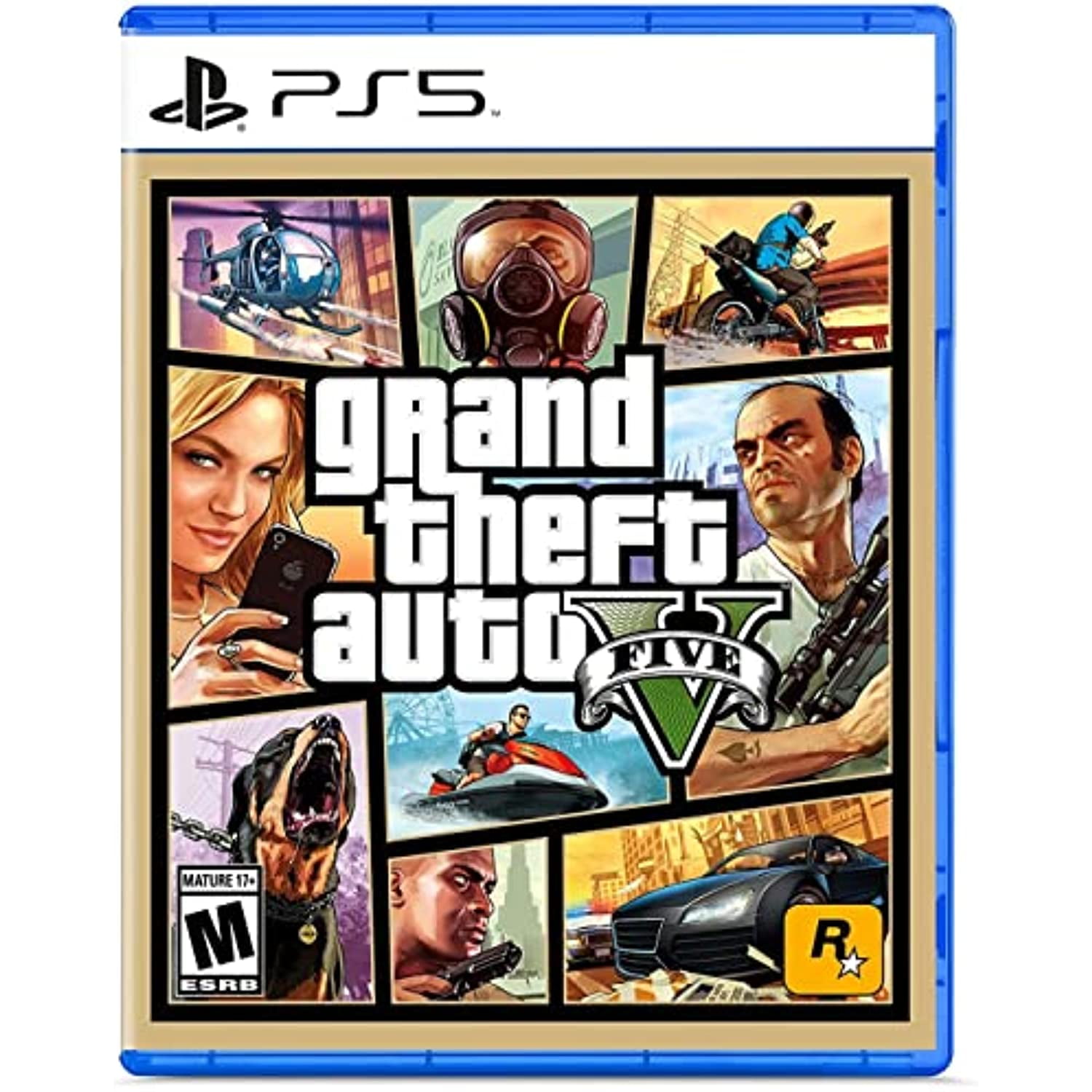Grand Theft Auto V - Playstation 5 Official Videogame