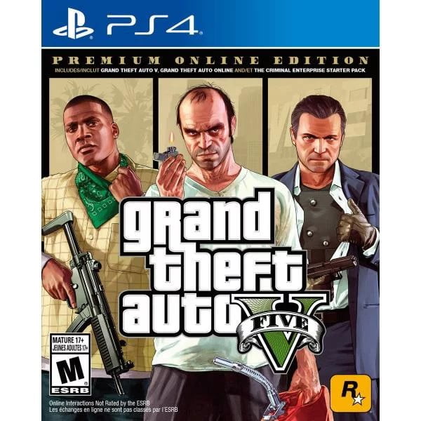 sej samtale amerikansk dollar Grand Theft Auto V: Premium Edition - PlayStation 4 - Walmart.com